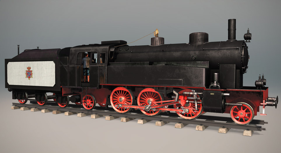Локомотив Стандарт Клас 3 2-6-2T