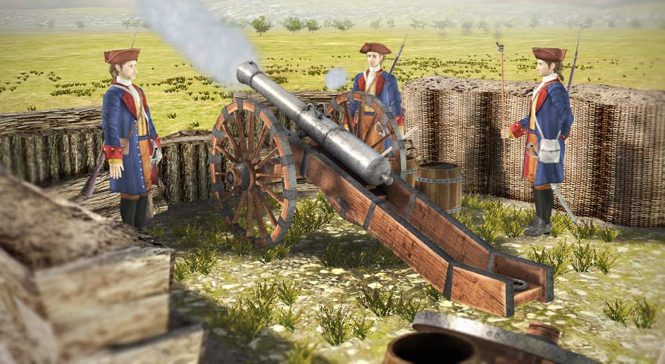 Функциониране на оръдието (ХVIII век)