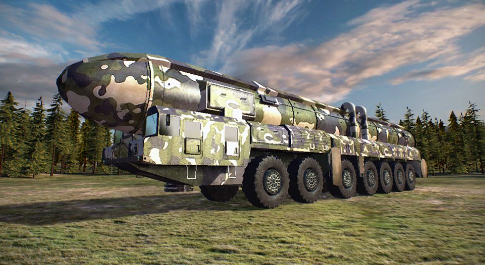 Междуконтинентална балистична ракета РТ-2ПМ „Топол“ (СССР, 1985 г.)
