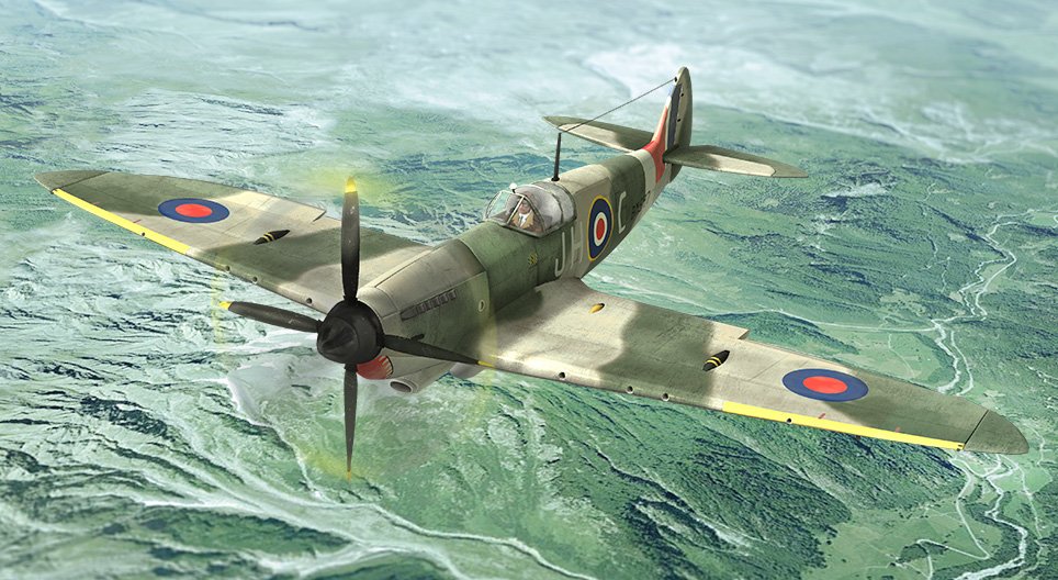 Supermarine Spitfire (Спитфайър), Великобритания, 1938 г.