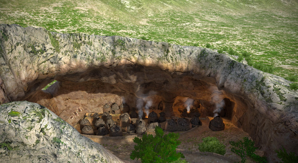 Село Тискали (Сардиния, I хилядолетие пр. Хр.)
