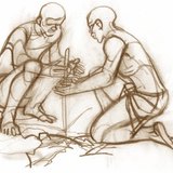 В определени случаи и днес може да се запали огън чрез триене