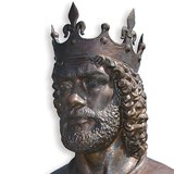 Nagy Lajos (1342–1382) szobra