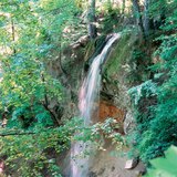 A Szinva-patak vízesése Lillafüred mellett