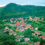 Планинско селище в Алпите