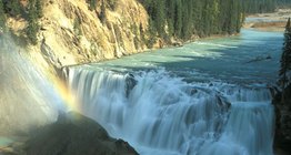 Горното течение на колумбийска река