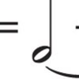 Дължината на половинка нота с точка