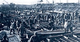 Изграждането на канала между Балтийско море и Бяло море (Русия)