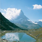 Моренско езеро в Алпите