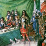 Than Mór: II. Rákóczi F. visszautasítja a szatmári békét