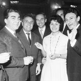 Веселин Ханчев на честване на СБП, 1963 г.