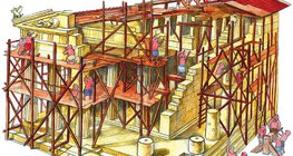 Така би трябвало да е изглеждала конструкцията на храмовете в Древна Елада през V век пр.н.е.