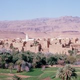 Малко градче в подножието на Атласките планини