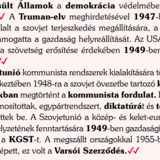 A kétpólusú világ gazdasági és katonai tömbjei