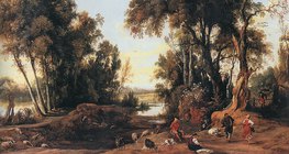 Ян Вилденс: Пейзаж с овчари