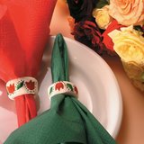 Изработване на пръстени за салфетки от солено тесто - 4. стъпка