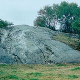 Разпукана скала във Финландия
