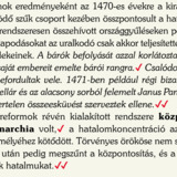 Politikai berendezkedés Mátyás korában