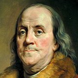 Бенджамин Франклин(1706–1790), американски политик и изобретател