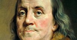 Бенджамин Франклин(1706–1790), американски политик и изобретател