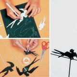 Изработване на кукли за театър на сенките