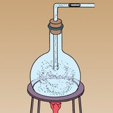 Демонстрация на термалната експанзия на газовете