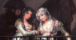 Гоя: "Балкон" (1810–1815, импресионизъм)