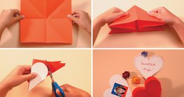 Изготвяне на честитка за празника на майката