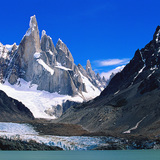 Mountain tops in Los Glaciares National Park, Patagonia