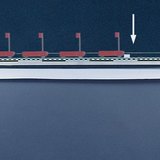 Теглене на малка кола с допълнителен товар