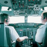 Пилотската кабина на един самолет