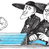 Két barát fát vesz a fiatal erdőpásztor fiútól