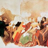 Мориц фон Швинд:"Шубертиада" (1868)