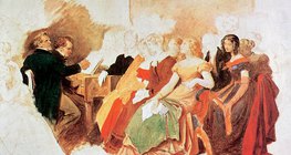 Мориц фон Швинд:"Шубертиада" (1868)