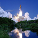 Изстрелването на космическата совалка "Атлантис"