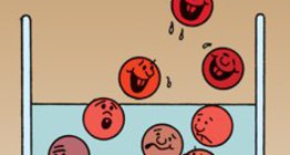 От повърхността на течността се отделят малки газови частици