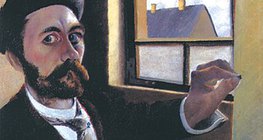 Тивадар Костка Чонтвари: "Автопортрет" (около 1896-1900)