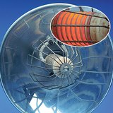 Жичният резистор се затопля под въздействието на електричеството