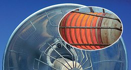 Жичният резистор се затопля под въздействието на електричеството