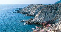 Част от плажната ивица на Гърция