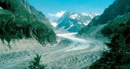 Ледник в Алпите