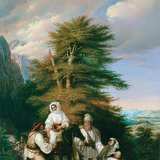 Barabás Miklós: Vásárra induló román család (1843, klasszicizmus)