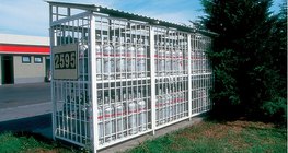 Съхранение на газова бутилка