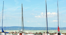 Пристанището в Шиофок