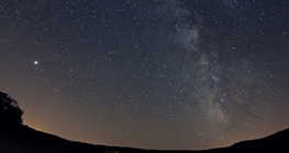 Юпитер и ивицата на Млечния път