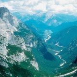 V-образен профил на долина