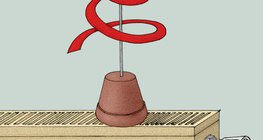 Книжна змия, поставена на горещ радиатор