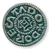 Сребърна монета от времето на Карл Велики