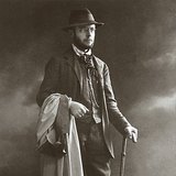 Бела Барток по време на експедиция за събиране на народни песни в Трансилвания (1907, Дердьосентмиклош)