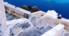 Стъпала на остров Санторини